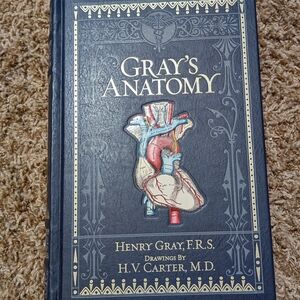 Gray's Anatomy Hardcover Book